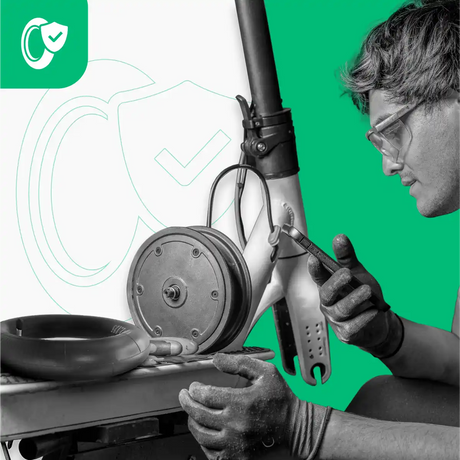 Cámara de aire 10x2.125 válvula acodada 60 50 hoverboard