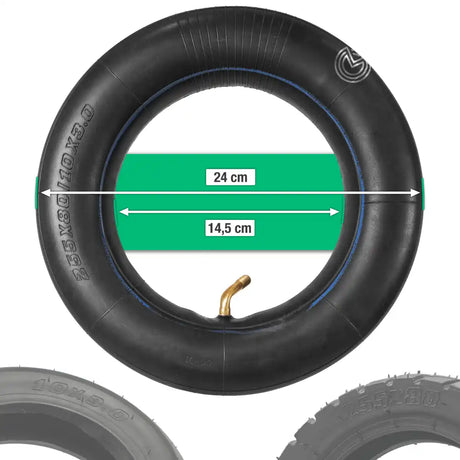 Cámara de aire 10 x 3 válvula 60 45