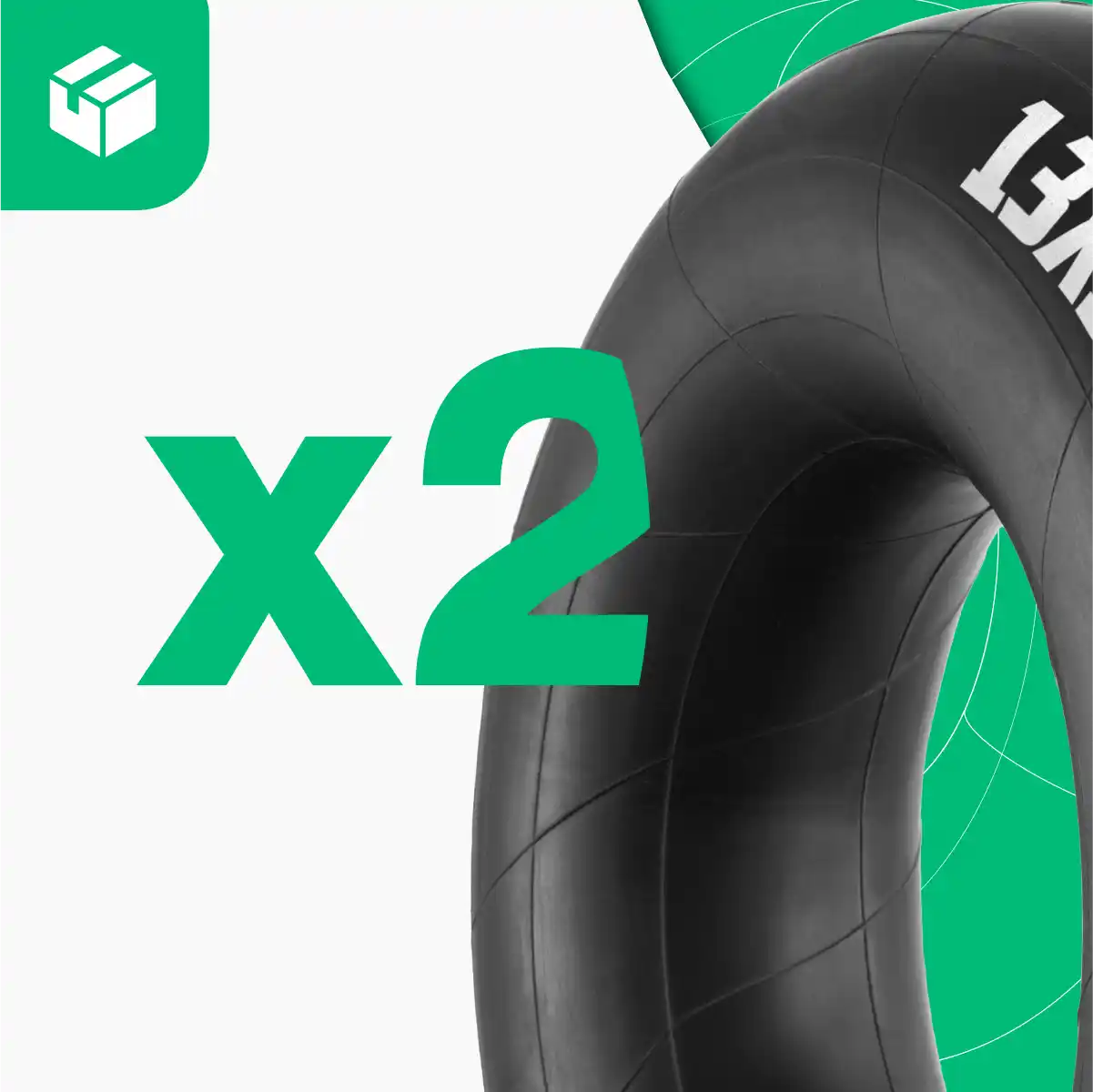 Cámara de aire 13 pulgadas válvula acodada tractor cortacésped