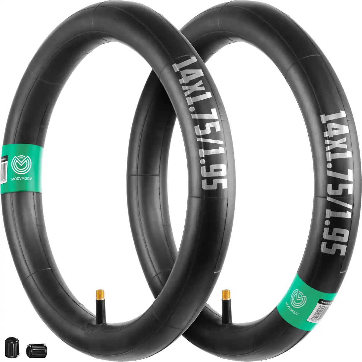 Cámara de aire 14 x 1 75 1 95 válvula recta