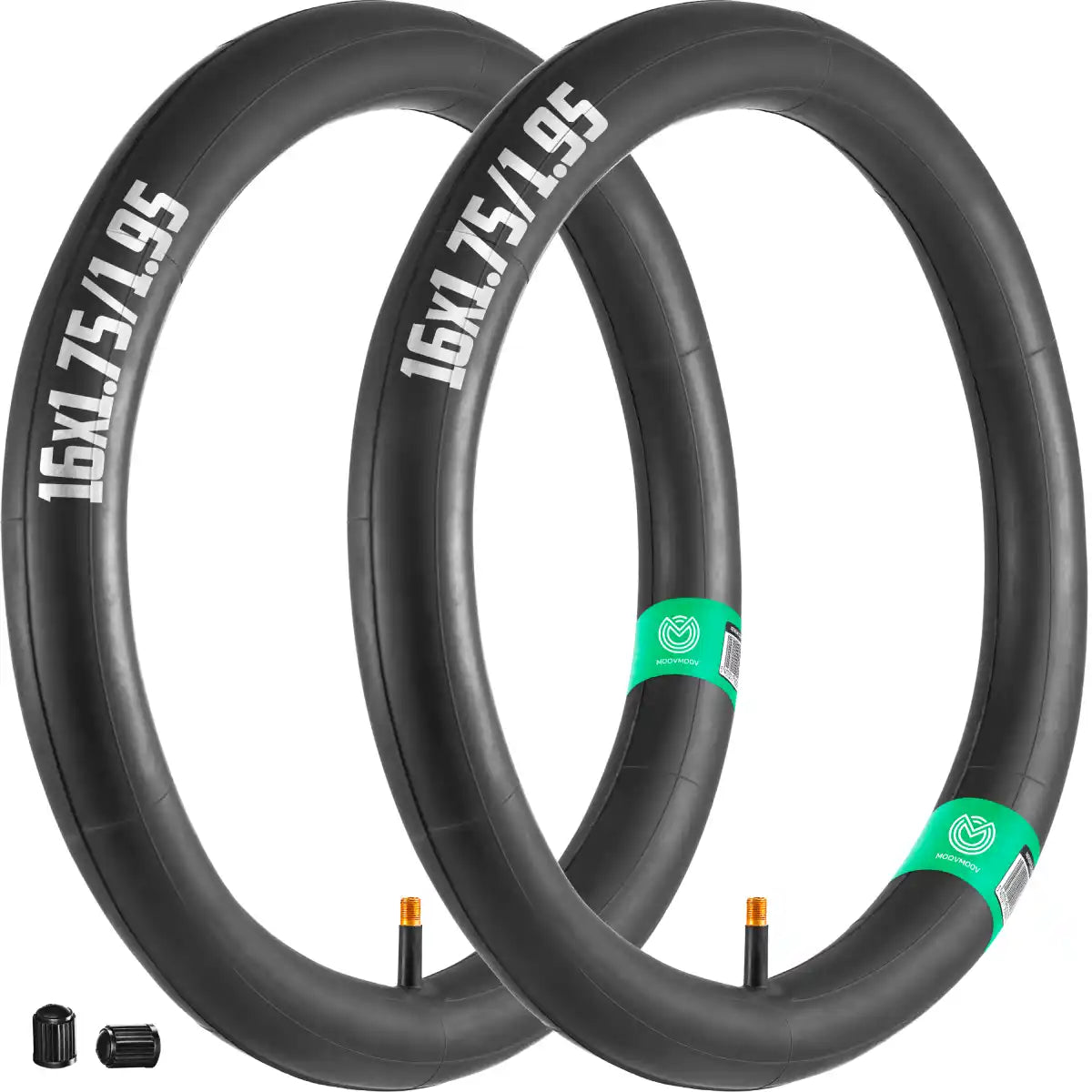 Camera D'Aria Per Bicicletta Ciclo 16 X 2 1/4 – Valvola VS Dritta, Misura 16 Pollici, Per Ruote 16x2.125, Delicatessen