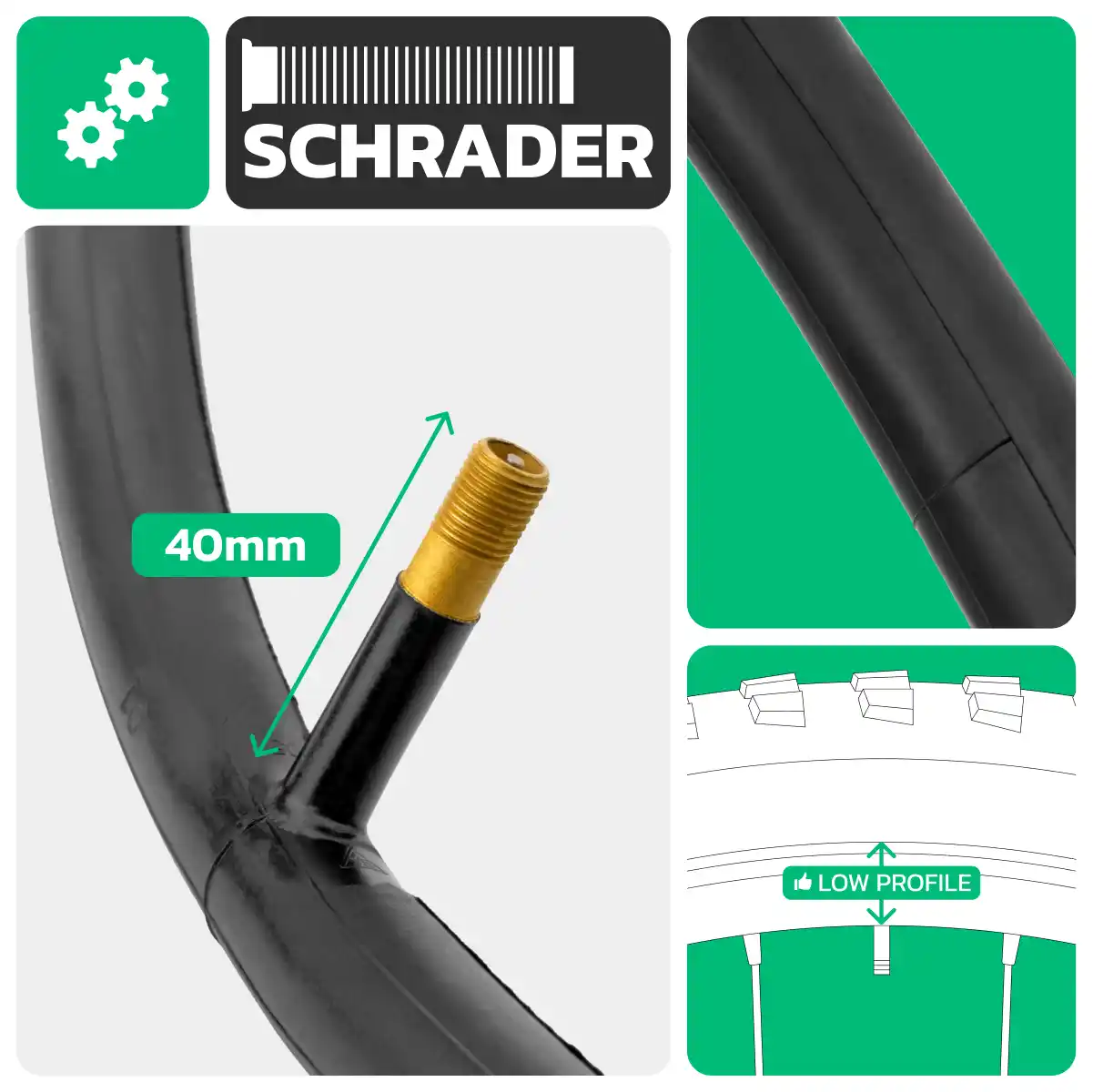 Cámara de aire 20x1.10 > 1.40