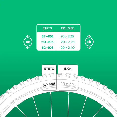 Cámara de aire 20x2.40