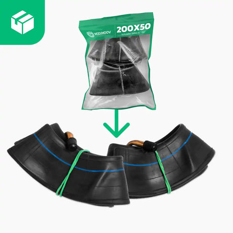 Cámara de aire 200 x 50 patinete válvula acodada 90/45