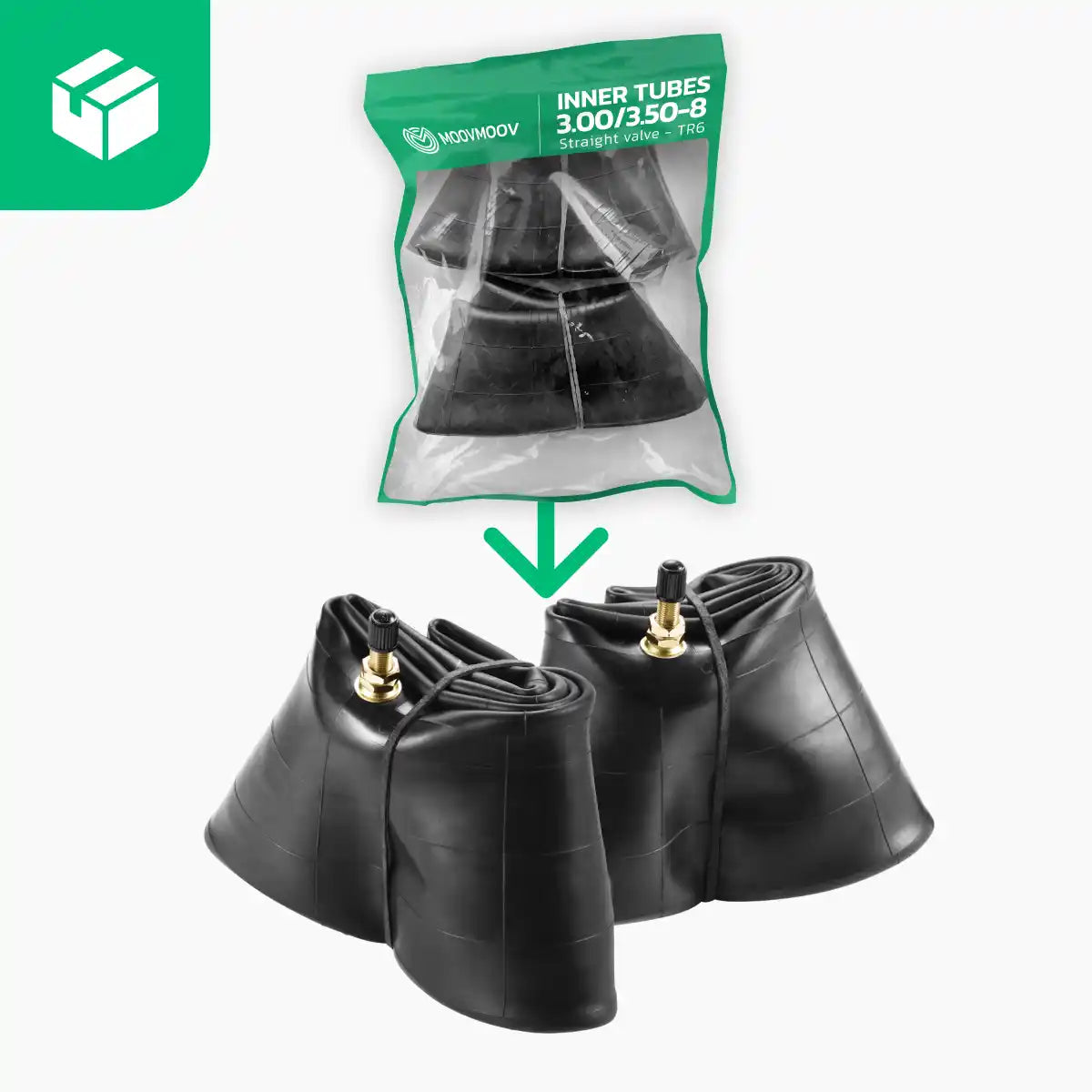 Cámara de aire 3 50 3 00 8 carretilla