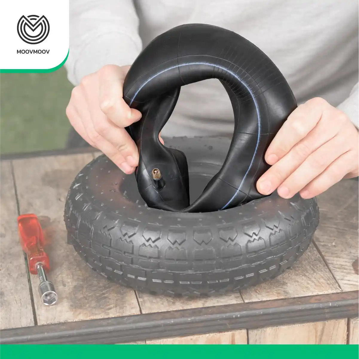 Cámara de aire 4.10/3.50-4 moovmoov