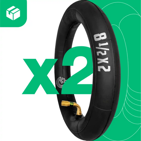 Cámara de aire 8 pulgadas válvula acodada