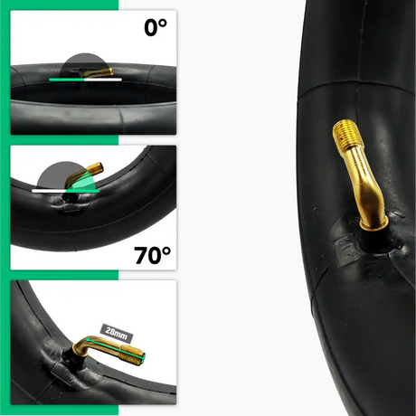 Cámara de aire 85 65 6 5 válvula acodada