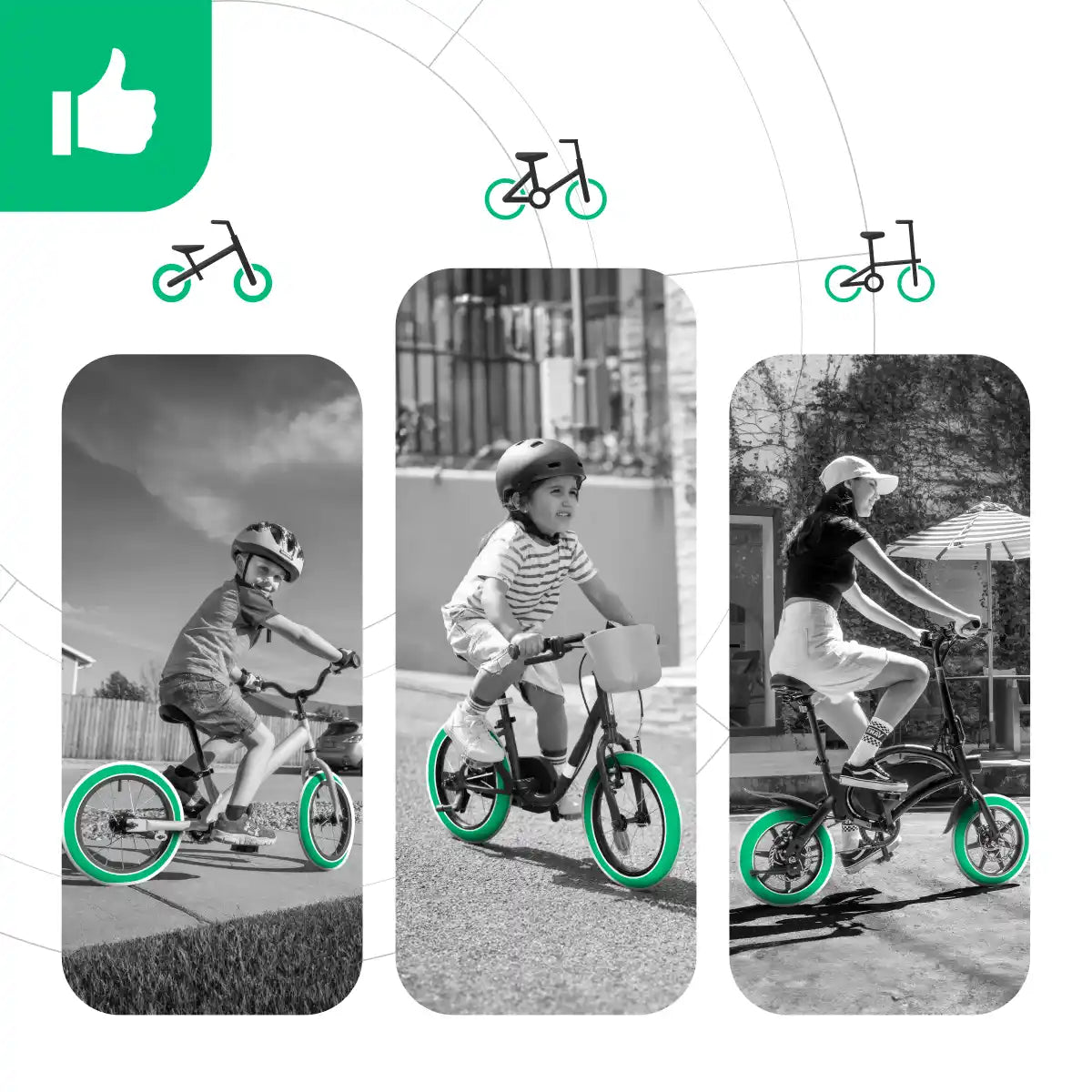 Cámara de aire para bicicleta de equilibrio 14 x 1 75 1 95