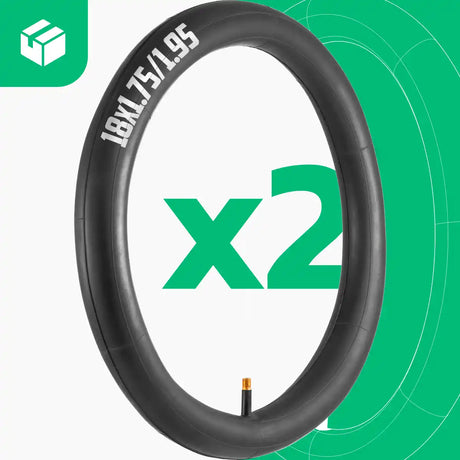 Cámara de aire para bicicleta sin pedales de 18 pulgadas