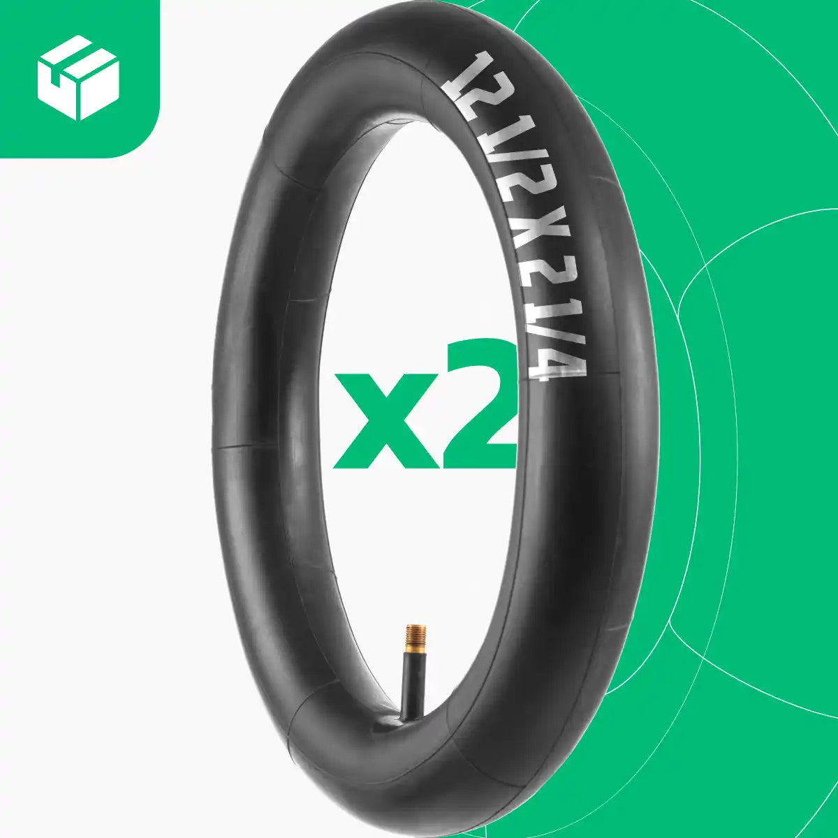 Cámara de aire para bicicleta de equilibrio 21/2x2 1/4