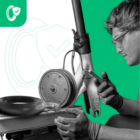 Cámara de aire hoverboard 10x2.125 válvula ángulo