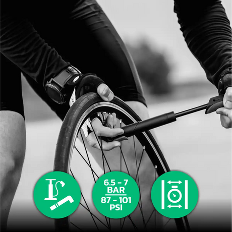 Cámara de aire neumático bicicleta de carrera 700cx18-25 válvula presta 80mm