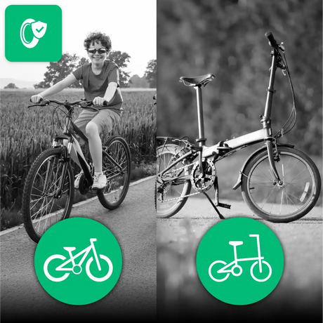 Cámara de aire neumático bicicleta niño 24x1.90 > 2.40 válvula schrader