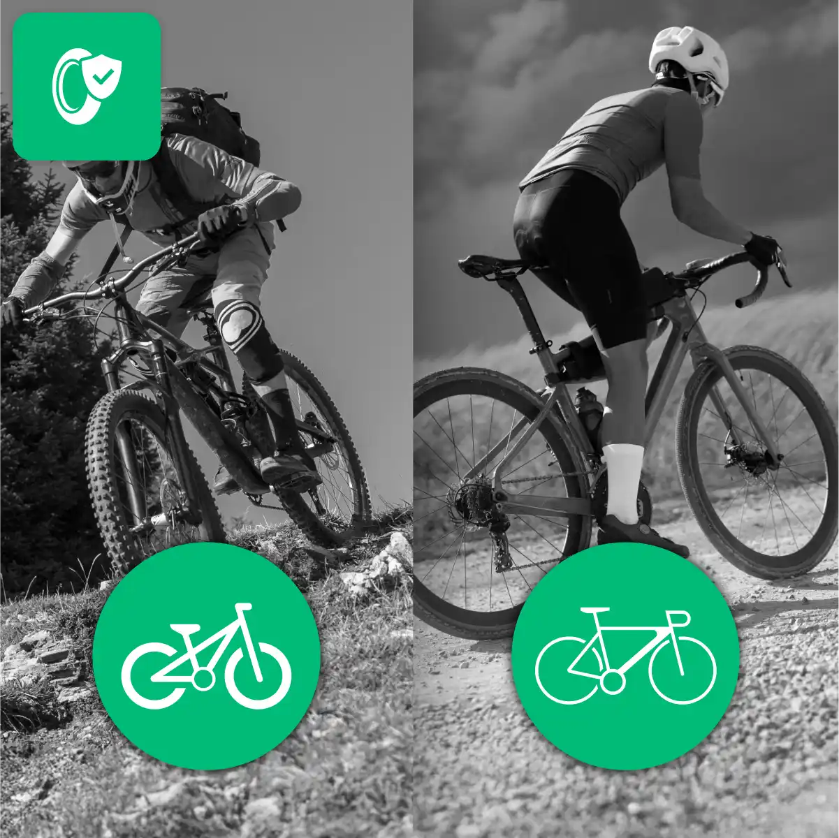 Cámara de aire para MTB 29x1.75 > 1.95 válvula presta 40mm