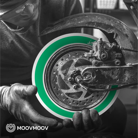 Cámara de aire válvula acodada patinete 10x2.125