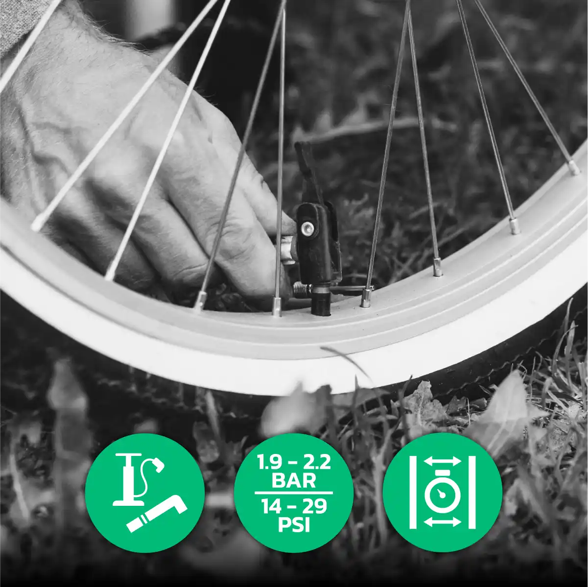 Cámara de aire bicicleta 26 pulgadas