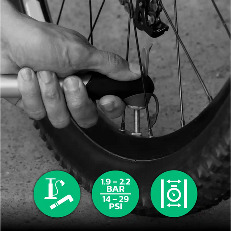 Cámara de aire bicicleta adolescente 26x1.75 > 2.125 válvula presta 40mm