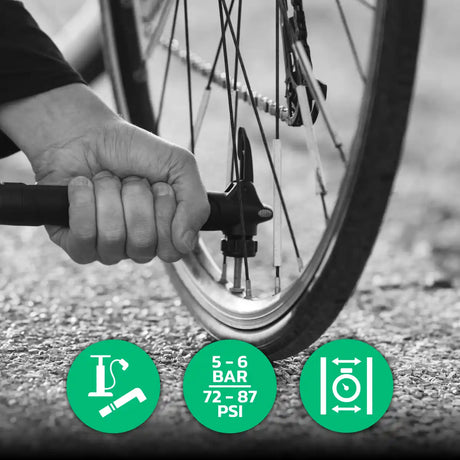 Cámara de aire bicicleta ciudad 27.5x2.00 > 2.40 válvula schrader 40mm