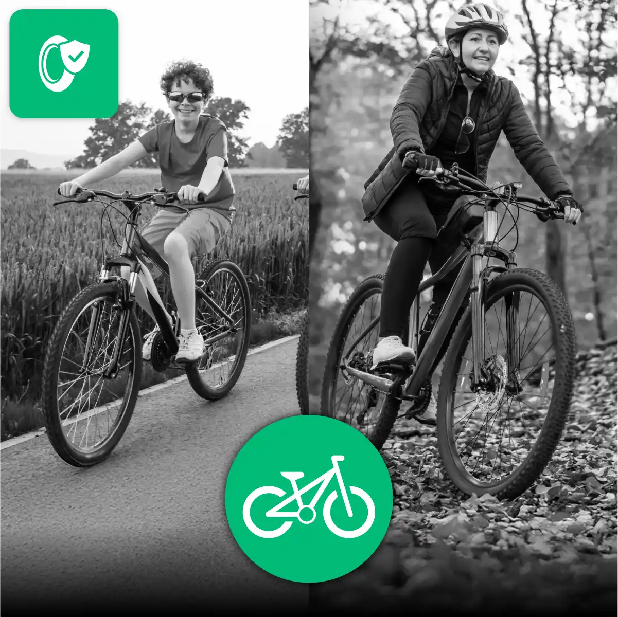 Cámara de aire bicicleta mtb 26x1.75 > 2.125 válvula presta 40mm