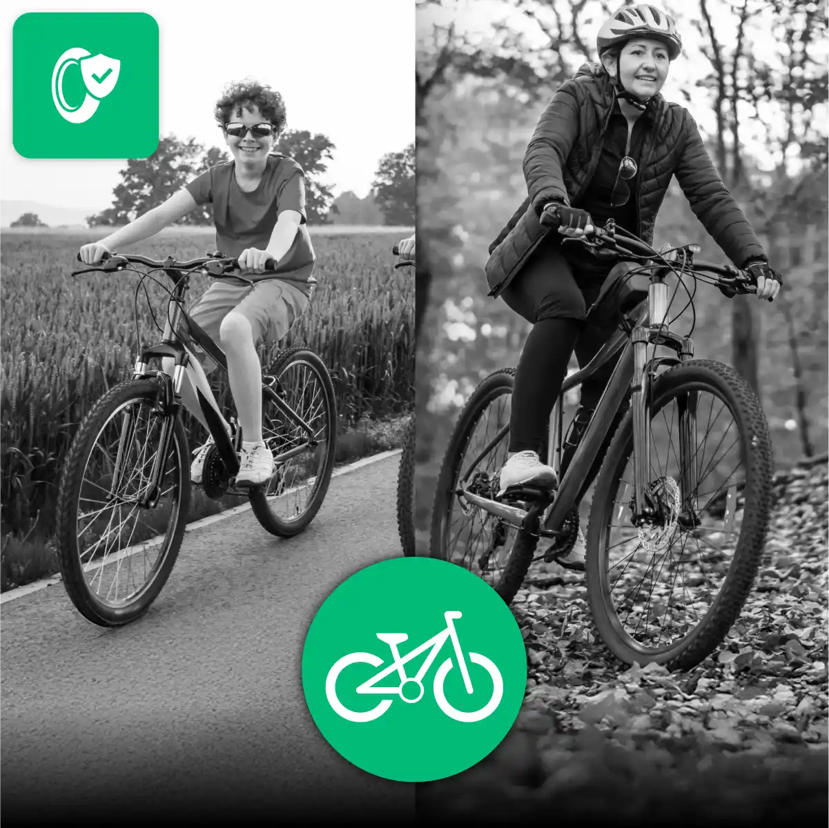 Cámara de aire bicicleta mtb 26x2.15 > 2.40 válvula schrader 40mm