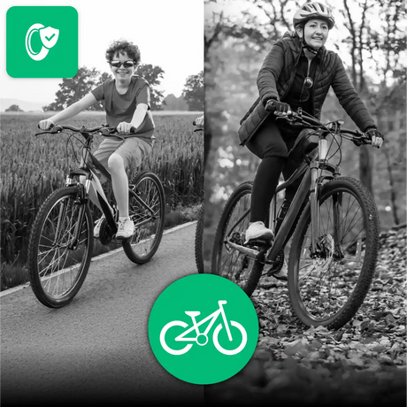 Cámara de aire bicicleta mtb 26x2.15 > 2.40 válvula schrader 40mm