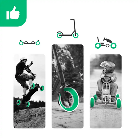 Cámara de aire 8 pulgadas 200x50 válvula acodada 90/45