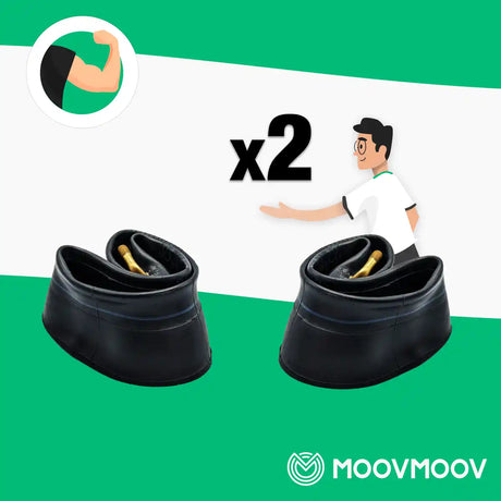 Cámaras de aire 10 pulgadas válvula acodada