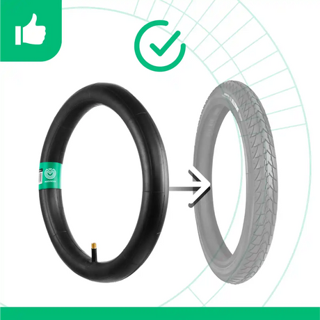 Cámaras de aire 14 pulgadas válvula recta