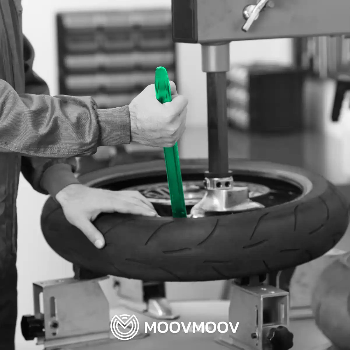 Desmontador de neumáticos sólido 30 cm