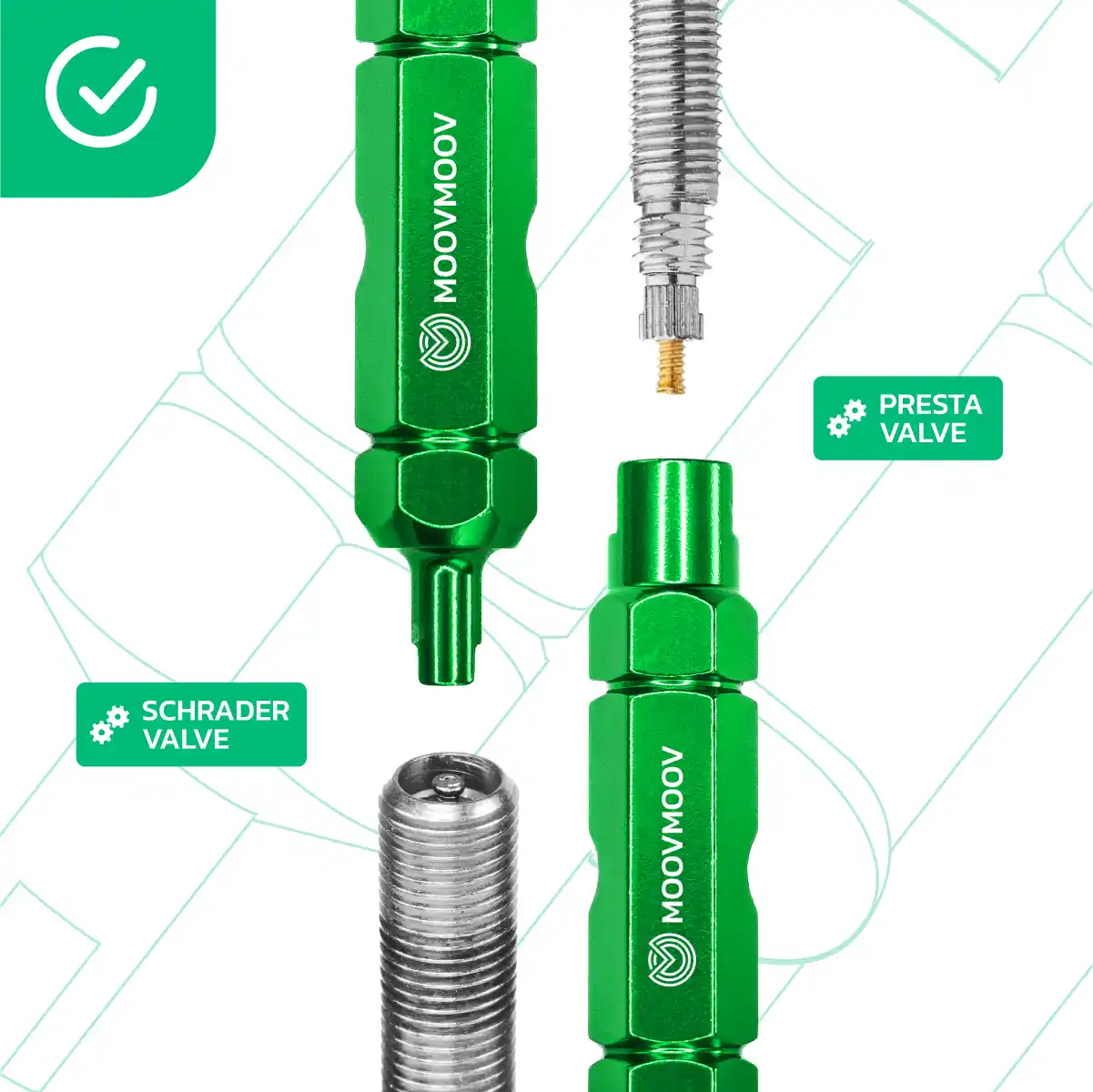 Desmontar válvula cámara de aire
