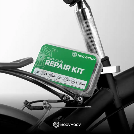 Kit parche para bicicleta reparar neumático bicicleta