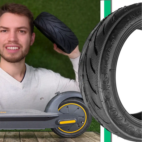 Neumático 60 70 6 5 sin cámara resistente al gel con válvula