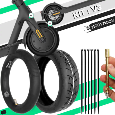 Neumático y cámara de aire 8.5x2 xiaomi