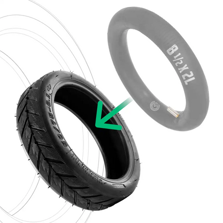 Neumático inflable patinete eléctrico 50 75 6 1