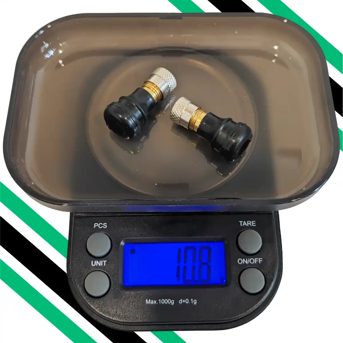 Neumático tubeless válvula patinete