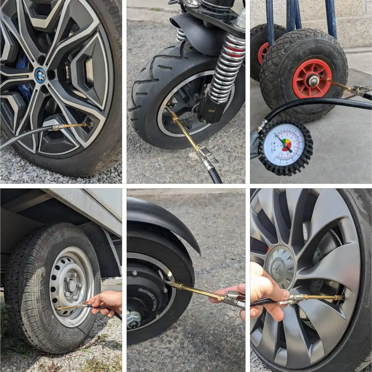 Extensión de válvula de 10 cm