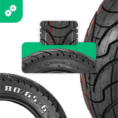 Rueda 10 pulgadas patinete dualtron