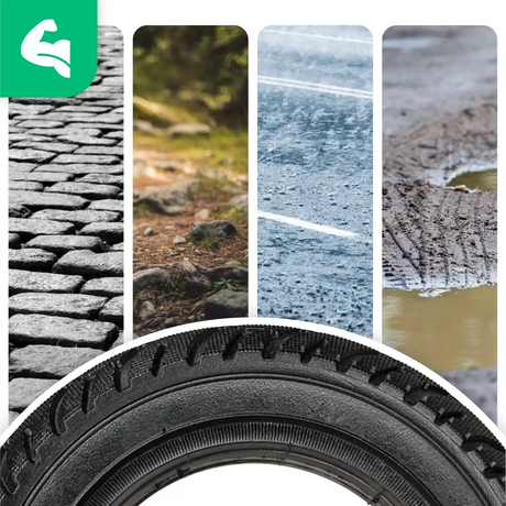 Rueda antipinchazos patinete 200 x 50