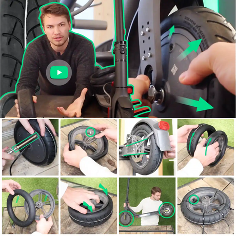 Rueda y kit de cámara de aire v3