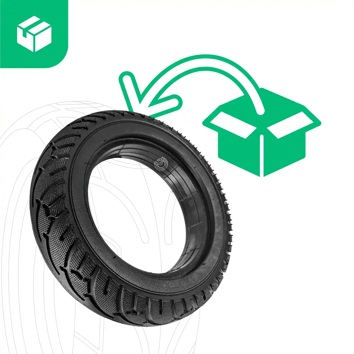 Rueda maciza 200 x 50