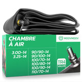Chambre à air 3.00/3.25-14 valve droite (TR4)