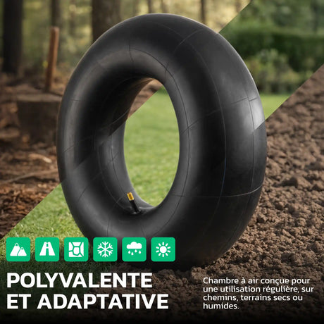 Chambre à air 16x6.50-8 MoovMoov pour brouette et jardin