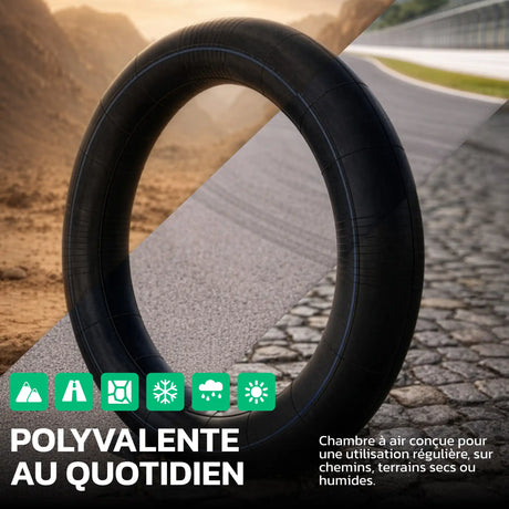 Chambre à air moto 16 pouces MoovMoov polyvalente tous terrains