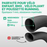 Chambre à air 20 pouces en caoutchouc butyle renforcé MoovMoov