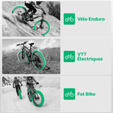 Chambre à air 27,5 pouces MoovMoov compatible vélo, enduro, VTT et fatbike